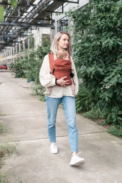 ByKay - Draagzak - Click Carrier Classic - Linnen Rusty Brown -Babyproducten Winkel 800x1200 202