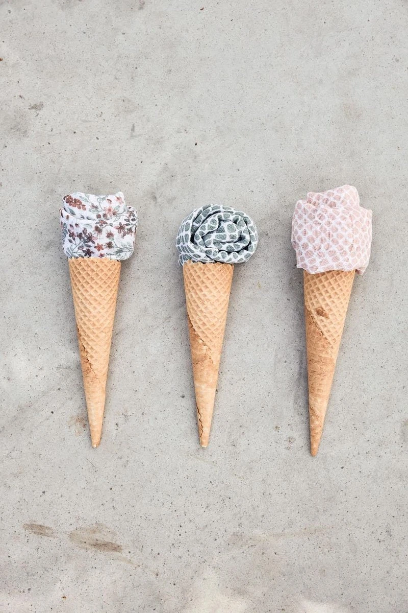 Jollein Hydrofiel Multidoek Snake 70x70cm - Ash Green - 3 Stuks 7 Jollein Hydrofiel Multidoek Snake 70x70cm - Ash Green - 3 Stuks - Afbeelding 7