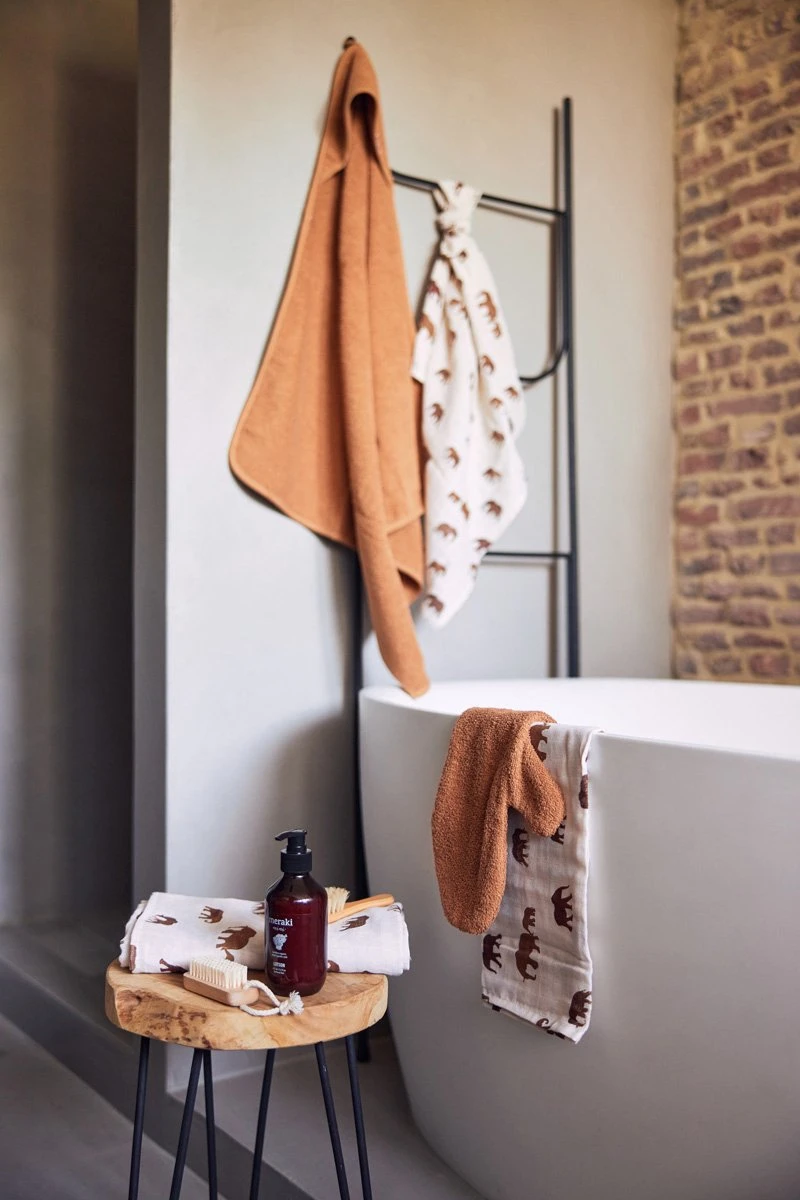 Jollein Hydrofiel Multidoek 115x115cm - Savannah - 2 Stuks 6 Jollein Hydrofiel Multidoek 115x115cm - Savannah - 2 Stuks - Afbeelding 6