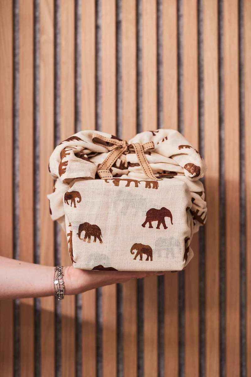 Jollein Hydrofiel Multidoek 115x115cm - Savannah - 2 Stuks 7 Jollein Hydrofiel Multidoek 115x115cm - Savannah - 2 Stuks - Afbeelding 7