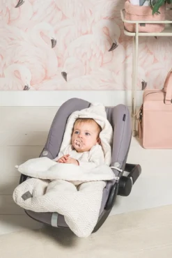 Jollein Voetenzak Voor Autostoel & Kinderwagen - River Knit - Cream White -Babyproducten Winkel 801x1200 35