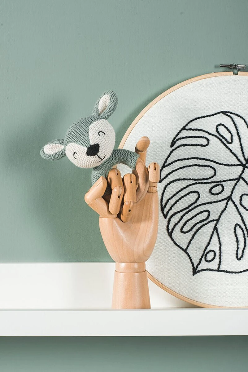 Jollein Bijtring Deer - Pale Pink 10 Jollein Bijtring Deer - Pale Pink - Afbeelding 10