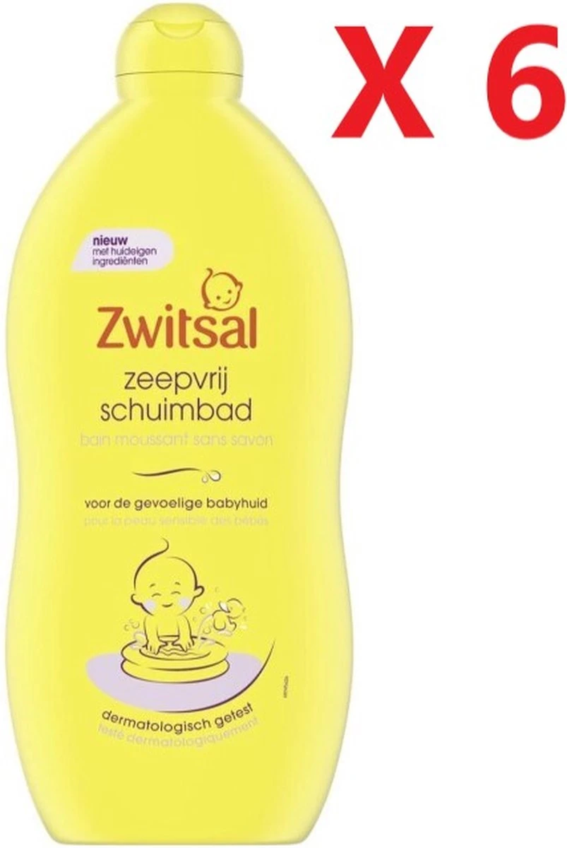 6x Zwitsal Zeepvrij Schuimbad 700 Ml 6 6x Zwitsal Zeepvrij Schuimbad 700 Ml - Afbeelding 6