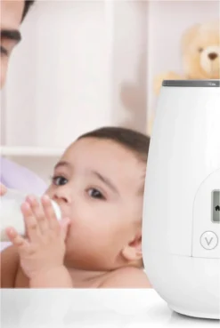 Alecto BW-700 - Snelle Digitale Flessenwarmer 500W Voor Opwarmen, Steriliseren En Ontdooien - Inclusief Stoomkap - Bediening Via Display - Wit -Babyproducten Winkel 803x1200 14