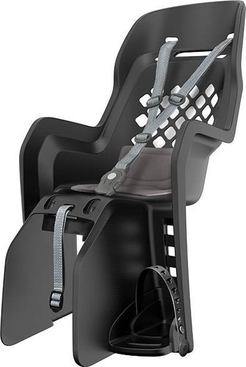Polisport Joy Maxi CFS Fietsstoeltje Achter - Zwart/Grijs 1 Polisport Joy Maxi CFS Fietsstoeltje Achter - Zwart/Grijs