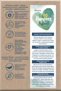 Pampers® Pampers Harmonie Hybrid - Startpakket - Wasbare Luiers Voor Baby’s 18 Pampers® Pampers Harmonie Hybrid - Startpakket - Wasbare Luiers Voor Baby’s -Babyproducten Winkel 805x1200