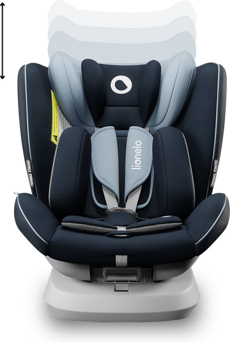 Lionelo Bastiaan One - Autostoel - 360° Met IsoFix (0-36kg) - Groep 0-1-2-3 Autostoel Voor Kinderen Van 0 Tot 12 Jaar 7 Lionelo Bastiaan One - Autostoel - 360° Met IsoFix (0-36kg) - Groep 0-1-2-3 Autostoel Voor Kinderen Van 0 Tot 12 Jaar - Afbeelding 7