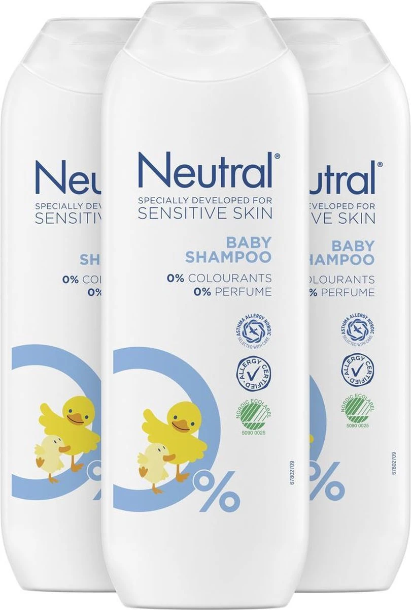 Neutral 0% Baby Shampoo Parfumvrij - 750 Ml - Voordeelverpakking 2 Neutral 0% Baby Shampoo Parfumvrij - 750 Ml - Voordeelverpakking - Afbeelding 2