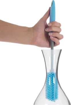 2x Flessenborstel – Roze – Siliconen – Flessenreiniger – Tuitenwisser – Flesborstel – Baby -Babyproducten Winkel 812x1200 9