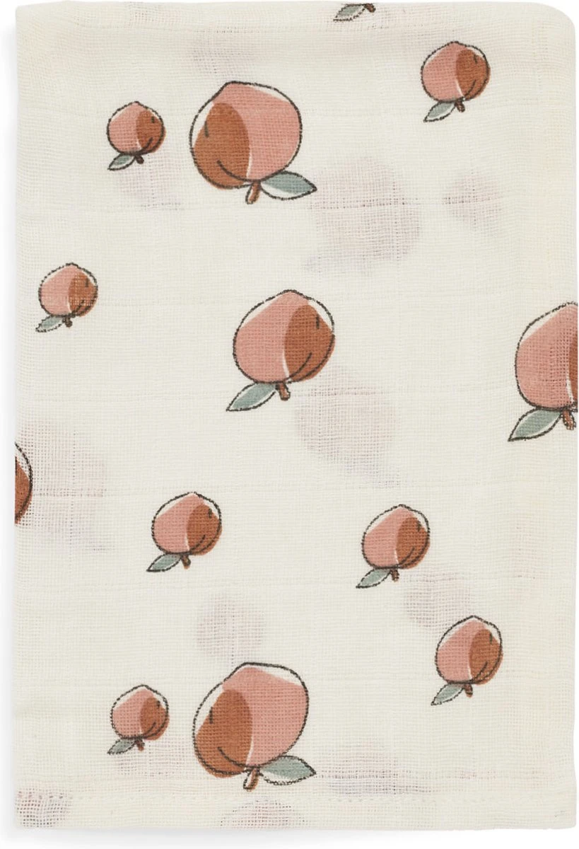 Jollein Baby Hydrofiel Washandje Peach - 3 Stuks 2 Jollein Baby Hydrofiel Washandje Peach - 3 Stuks - Afbeelding 2