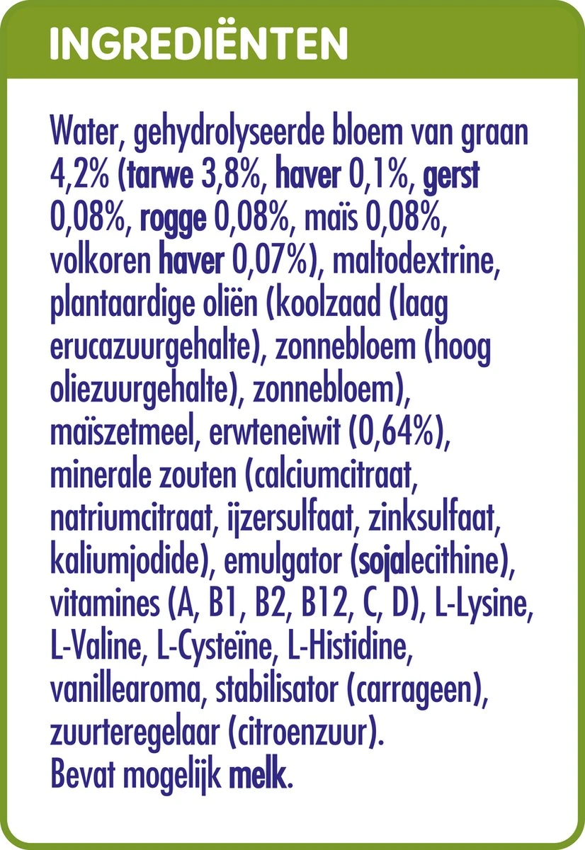 Nestlé LITTLE STEPS® Plantygrow Plantaardige Drink 1-3+jaar 3 Nestlé LITTLE STEPS® Plantygrow Plantaardige Drink 1-3+jaar - Afbeelding 3