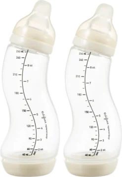 Difrax Babyfles 250 Ml Natural - Anti-Colic - Crèmewit - Duopack -Babyproducten Winkel 826x1200 9