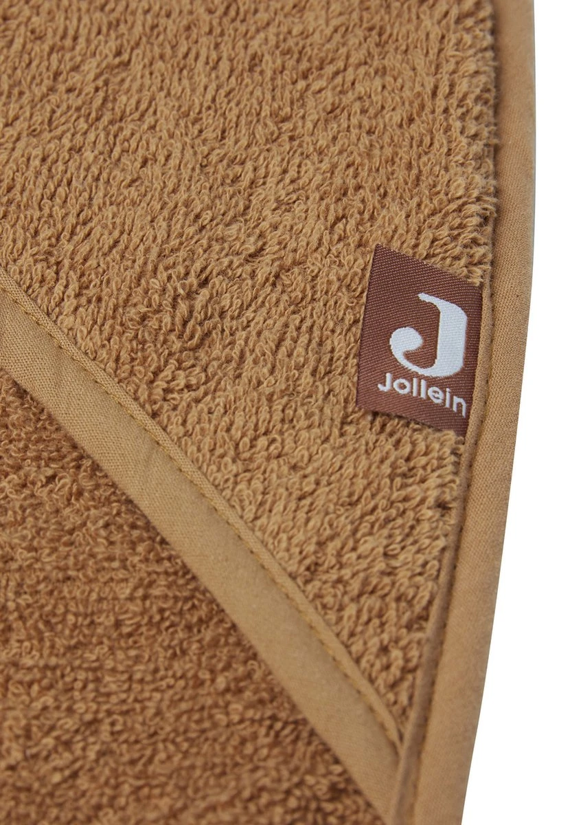 Jollein Badcape Badstof 75x75cm - Caramel 15 Jollein Badcape Badstof 75x75cm - Caramel - Afbeelding 15