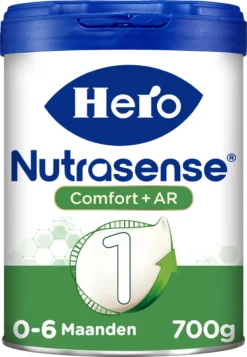 Hero Baby Nutrasense Comfort+ 1 - Flesvoeding Van 0 Tot 6 Maanden - 3 X 700 Gram -Babyproducten Winkel 831x1200 12