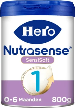 Hero Nutrasense SensiSoft Zuigelingenvoeding 1 - Flesvoeding Van 0 Tot 6 Maanden - 3 X 800 Gram - Met Melkvet - Palmolie Vrij 9 Hero Nutrasense SensiSoft Zuigelingenvoeding 1 - Flesvoeding Van 0 Tot 6 Maanden - 3 X 800 Gram - Met Melkvet - Palmolie Vrij -Babyproducten Winkel 831x1200 14