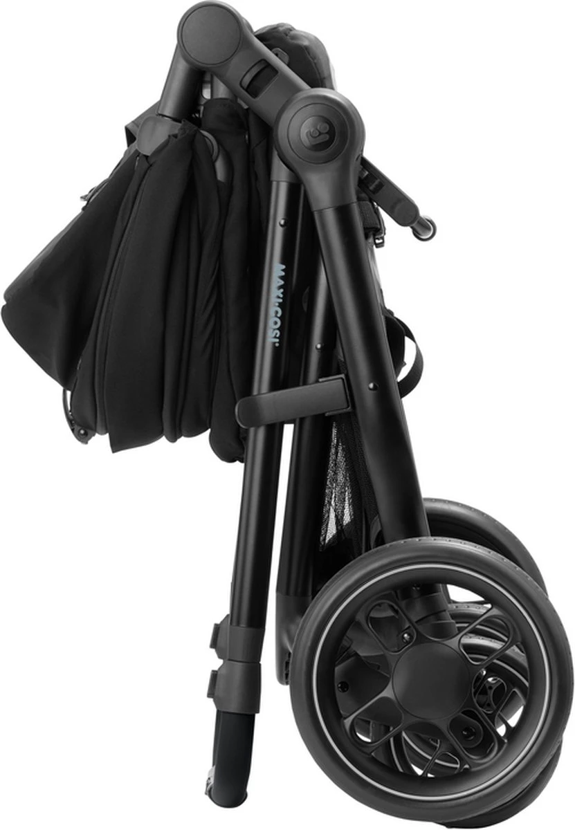 Maxi-Cosi Zelia³ Kinderwagen - Essential Black (zwart Frame + Zwart Leer) 13 Maxi-Cosi Zelia³ Kinderwagen - Essential Black (zwart Frame + Zwart Leer) - Afbeelding 13