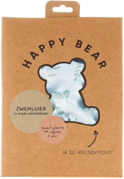 HappyBear | Zwemluier - Botanical | 0-3 Jaar | Wasbaar | Licht En Compact - Handig Voor Op Reis | Goede Pasvorm Door Elastische Sluiting -Babyproducten Winkel 835x1200