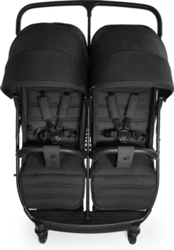 Hauck Uptown Duo Melange Broertje/zusje Kinderwagen Black