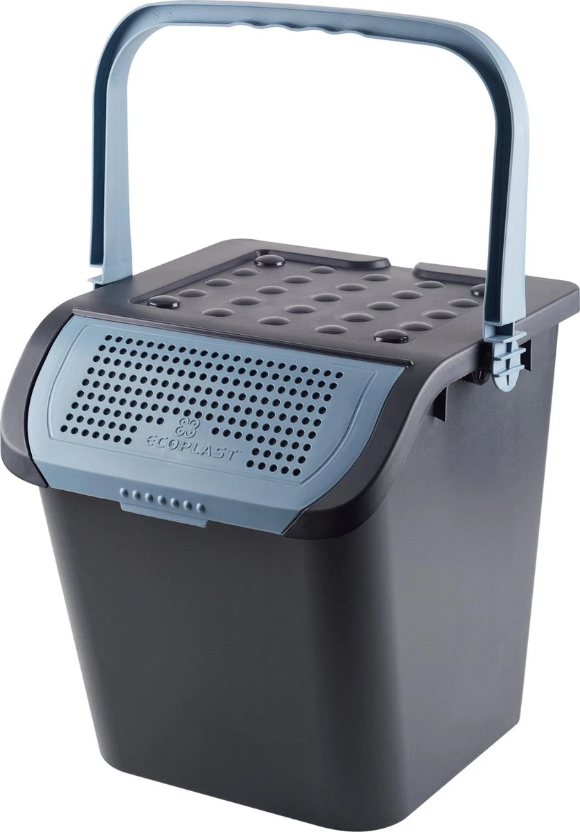 Maxi Luieremmer - 28 Liter - Incontinentie Materiaal Emmer - Blauw 6 Maxi Luieremmer - 28 Liter - Incontinentie Materiaal Emmer - Blauw - Afbeelding 6