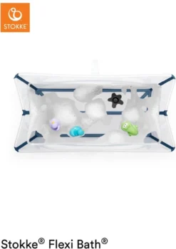 Stokke® Flexi Bath® Transparent Blue -Babyproducten Winkel 847x1200