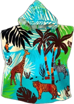 Bad Cape/poncho Voor Kinderen 60 X 120 Cm Microvezel - Bad Poncho's Met Savanne Safari Dieren 5 Bad Cape/poncho Voor Kinderen 60 X 120 Cm Microvezel - Bad Poncho's Met Savanne Safari Dieren -Babyproducten Winkel 856x1200