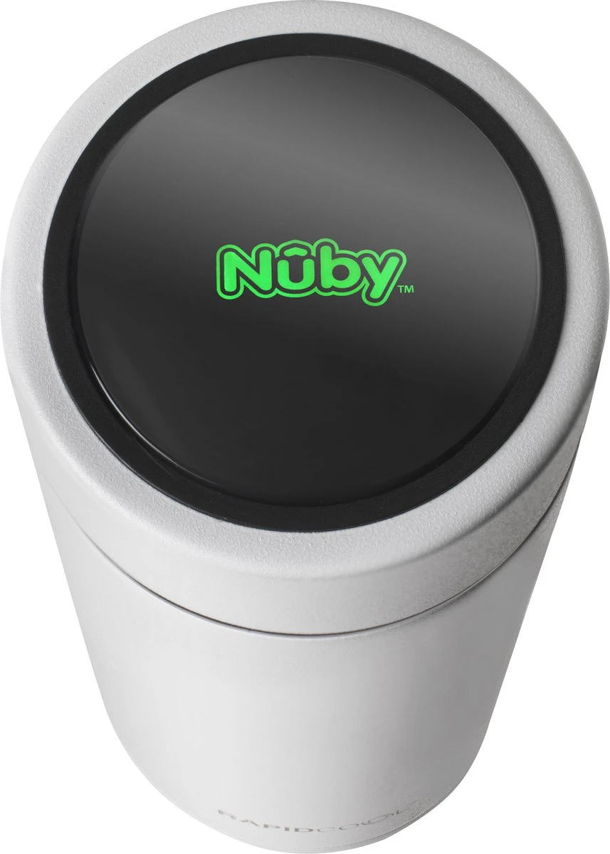 Nûby - RapidCool™ - Maak De Perfecte Flesvoeding Voor Je Baby - Flessenkoeler - Inclusief Melkpoederdispenser En Digitaal Deksel - Wit 2 Nûby - RapidCool™ - Maak De Perfecte Flesvoeding Voor Je Baby - Flessenkoeler - Inclusief Melkpoederdispenser En Digitaal Deksel - Wit - Afbeelding 2
