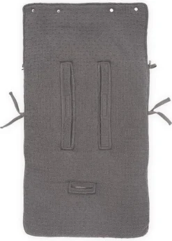 Jollein Voetenzak Voor Autostoel & Kinderwagen - Bliss Knit - Storm Grey -Babyproducten Winkel 859x1200 6