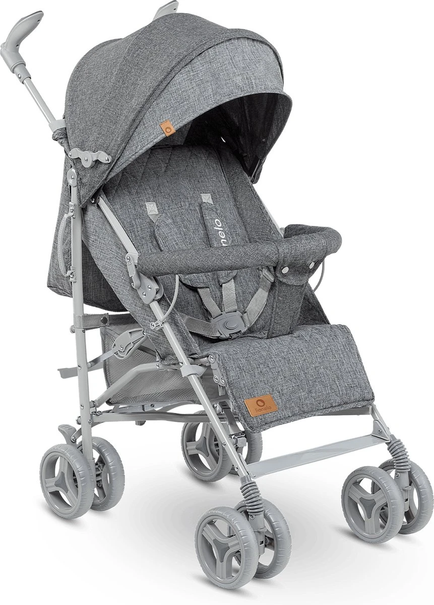 Lionelo Irma - Buggy - Wandelwagen- Lichte 7kg - Tot 15 Kg - Geveerde Wielen - 360° - Tot 5 Jaar - Opbergmand - Verstelbare Handgreep - Snel Inklapsysteem - Compact Formaat 8 Lionelo Irma - Buggy - Wandelwagen- Lichte 7kg - Tot 15 Kg - Geveerde Wielen - 360° - Tot 5 Jaar - Opbergmand - Verstelbare Handgreep - Snel Inklapsysteem - Compact Formaat - Afbeelding 8