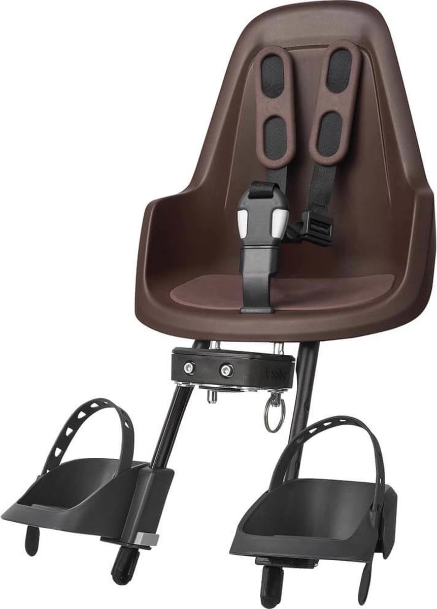 Bobike One Mini Fietsstoeltje Voor - Choc Brown 8 Bobike One Mini Fietsstoeltje Voor - Choc Brown - Afbeelding 8