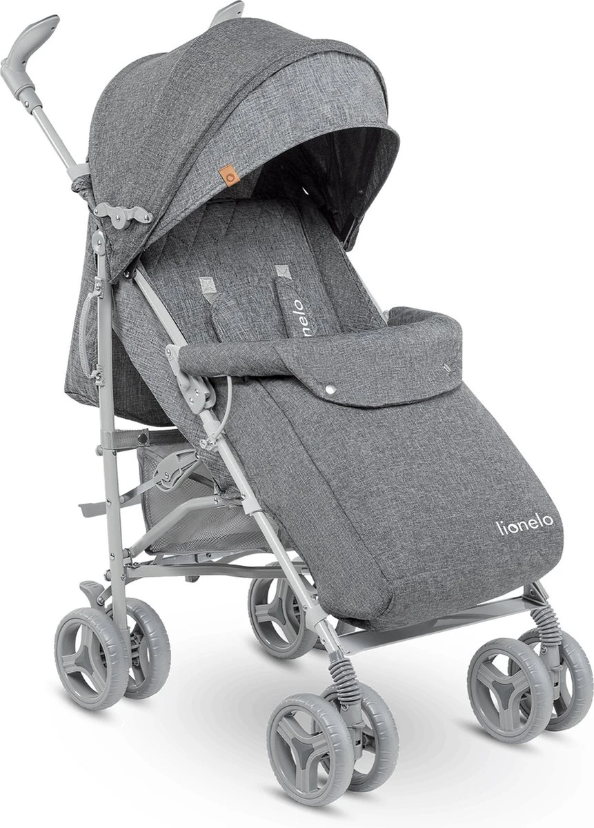 Lionelo Irma - Buggy - Wandelwagen- Lichte 7kg - Tot 15 Kg - Geveerde Wielen - 360° - Tot 5 Jaar - Opbergmand - Verstelbare Handgreep - Snel Inklapsysteem - Compact Formaat 6 Lionelo Irma - Buggy - Wandelwagen- Lichte 7kg - Tot 15 Kg - Geveerde Wielen - 360° - Tot 5 Jaar - Opbergmand - Verstelbare Handgreep - Snel Inklapsysteem - Compact Formaat - Afbeelding 6