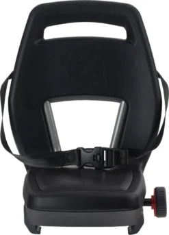 Qibbel 6+ Junior Fietsstoeltje Achter - Blauw Met Bruin Kussentje -Babyproducten Winkel 865x1200