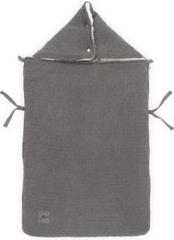 Jollein Voetenzak Voor Autostoel & Kinderwagen - Bliss Knit - Storm Grey -Babyproducten Winkel 868x1200 2