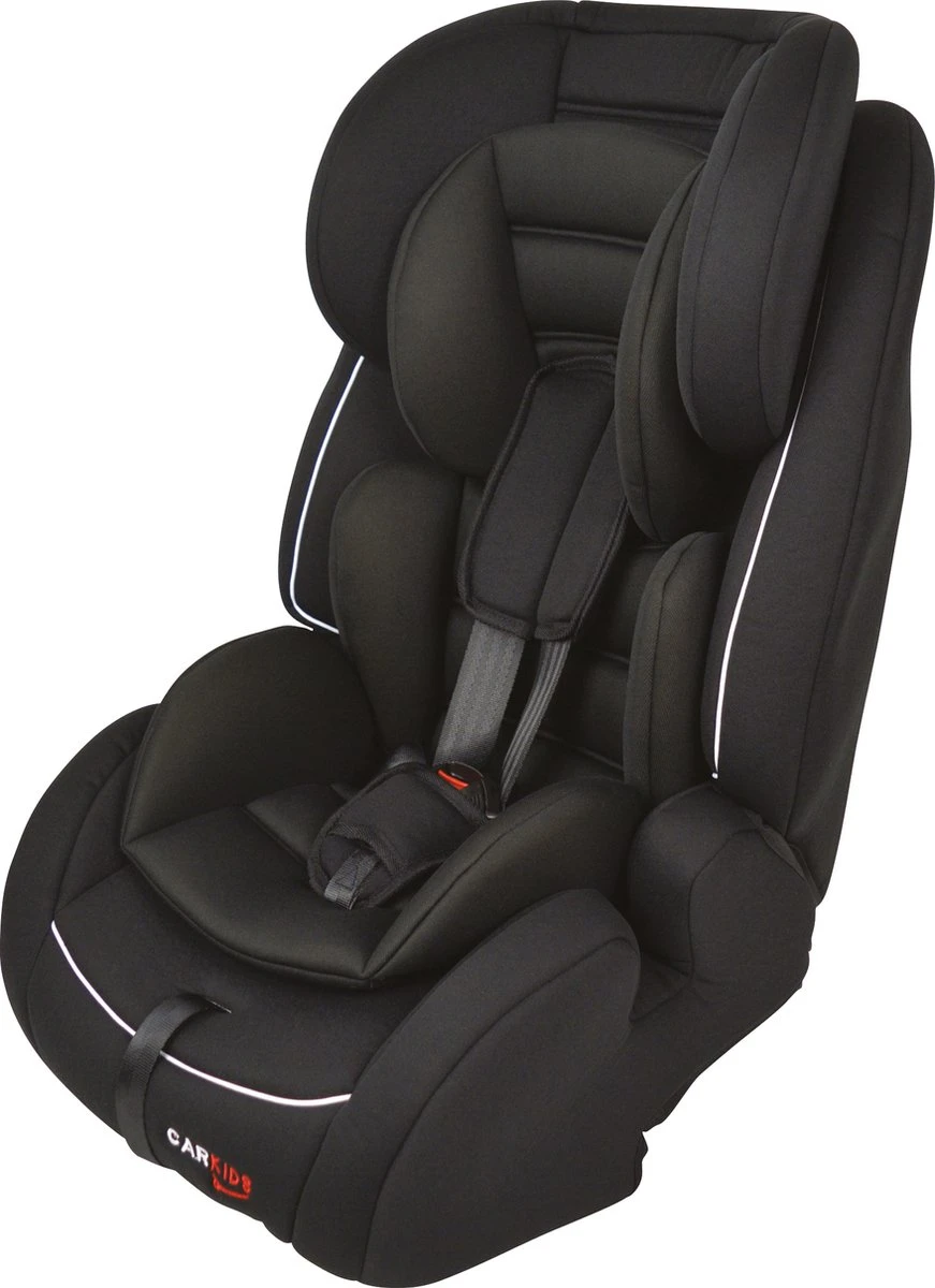 Carkids Verstelbaar Kinderautostoeltje Zwart En Wit | Kinderautostoel Groep 1-2-3 Met Isofix En Top Tether Connector | Kinderen Van 9 Maanden -12 Jaar | 9-36 Kg 1 Carkids Verstelbaar Kinderautostoeltje Zwart En Wit | Kinderautostoel Groep 1-2-3 Met Isofix En Top Tether Connector | Kinderen Van 9 Maanden -12 Jaar | 9-36 Kg