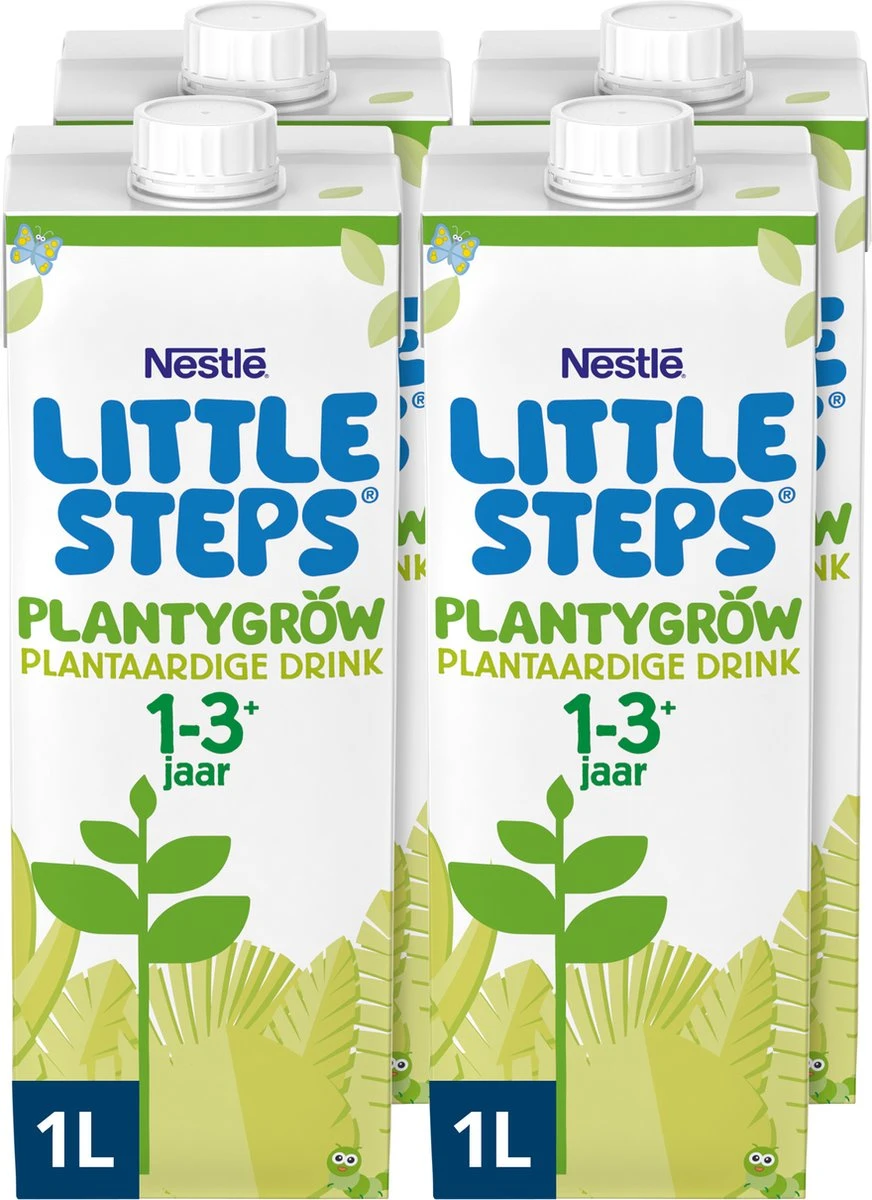 Nestlé LITTLE STEPS® Plantygrow Plantaardige Drink 1-3+jaar 1 Nestlé LITTLE STEPS® Plantygrow Plantaardige Drink 1-3+jaar