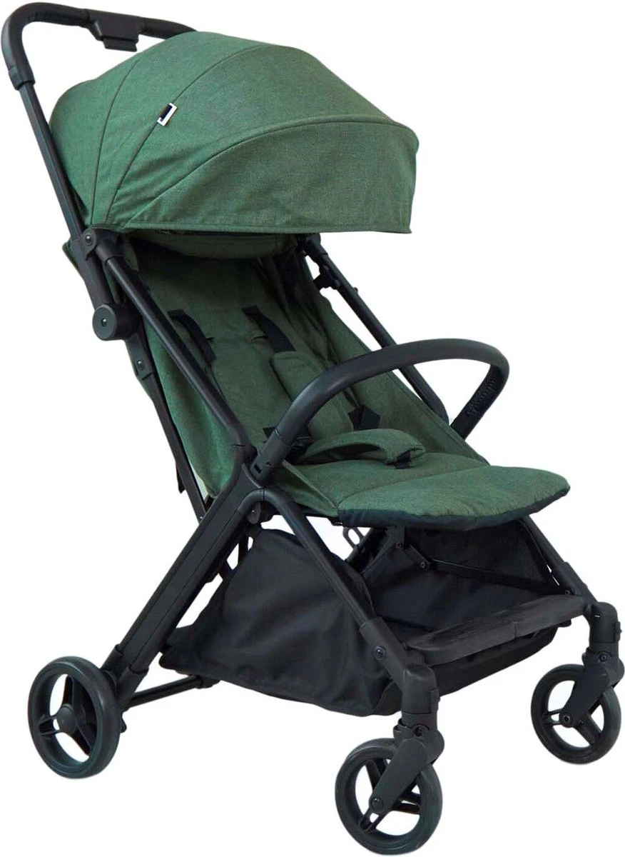 Prénatal Compact Buggy – Kinderwagen Met Boodschappenmand En Zonneklep - Traploos Verstelbare Wandelwagen – Inklapbaar Met 1 Hand - Plooibuggy Groen 1 Prénatal Compact Buggy – Kinderwagen Met Boodschappenmand En Zonneklep - Traploos Verstelbare Wandelwagen – Inklapbaar Met 1 Hand - Plooibuggy Groen