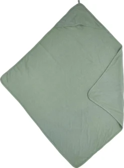Meyco Badcape Basic Badstof - Forest Green - 75x75cm -Babyproducten Winkel 882x1200 1