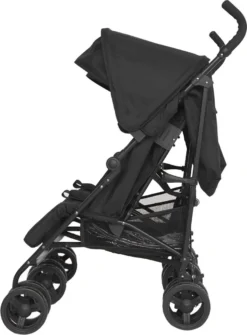 Prénatal Duo Buggy - Tweeling Buggy Inclusief Regenhoes - Verstelbare Kinderwagen - Inklapbare Wandelwagen - Plooibuggy - Zwart -Babyproducten Winkel 885x1200