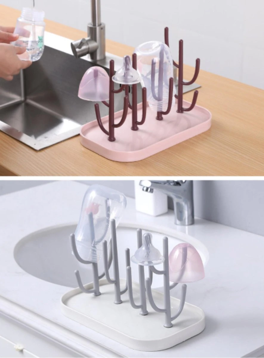 Merkloos Baby Flessen Droogrek - Afdruiprek Met Lekbak - Afwasrek - Baby Flesjes Droogrek - Flessenrek - Kraamcadeau - Baby Cadeau - Blauw 3 Merkloos Baby Flessen Droogrek - Afdruiprek Met Lekbak - Afwasrek - Baby Flesjes Droogrek - Flessenrek - Kraamcadeau - Baby Cadeau - Blauw - Afbeelding 3