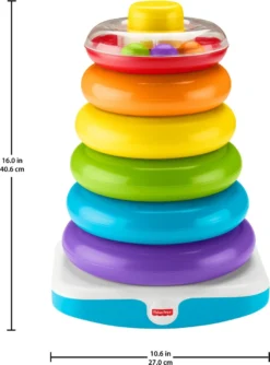 Fisher Price Fisher-Price Stapelringen - Grote Kleurenringpiramide 18 Fisher Price Fisher-Price Stapelringen - Grote Kleurenringpiramide -Babyproducten Winkel 887x1200 5
