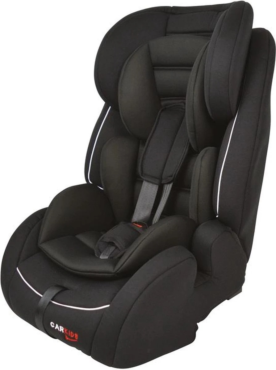 Carkids Verstelbaar Kinderautostoeltje Zwart En Wit | Kinderautostoel Groep 1-2-3 Met Isofix En Top Tether Connector | Kinderen Van 9 Maanden -12 Jaar | 9-36 Kg 9 Carkids Verstelbaar Kinderautostoeltje Zwart En Wit | Kinderautostoel Groep 1-2-3 Met Isofix En Top Tether Connector | Kinderen Van 9 Maanden -12 Jaar | 9-36 Kg - Afbeelding 9