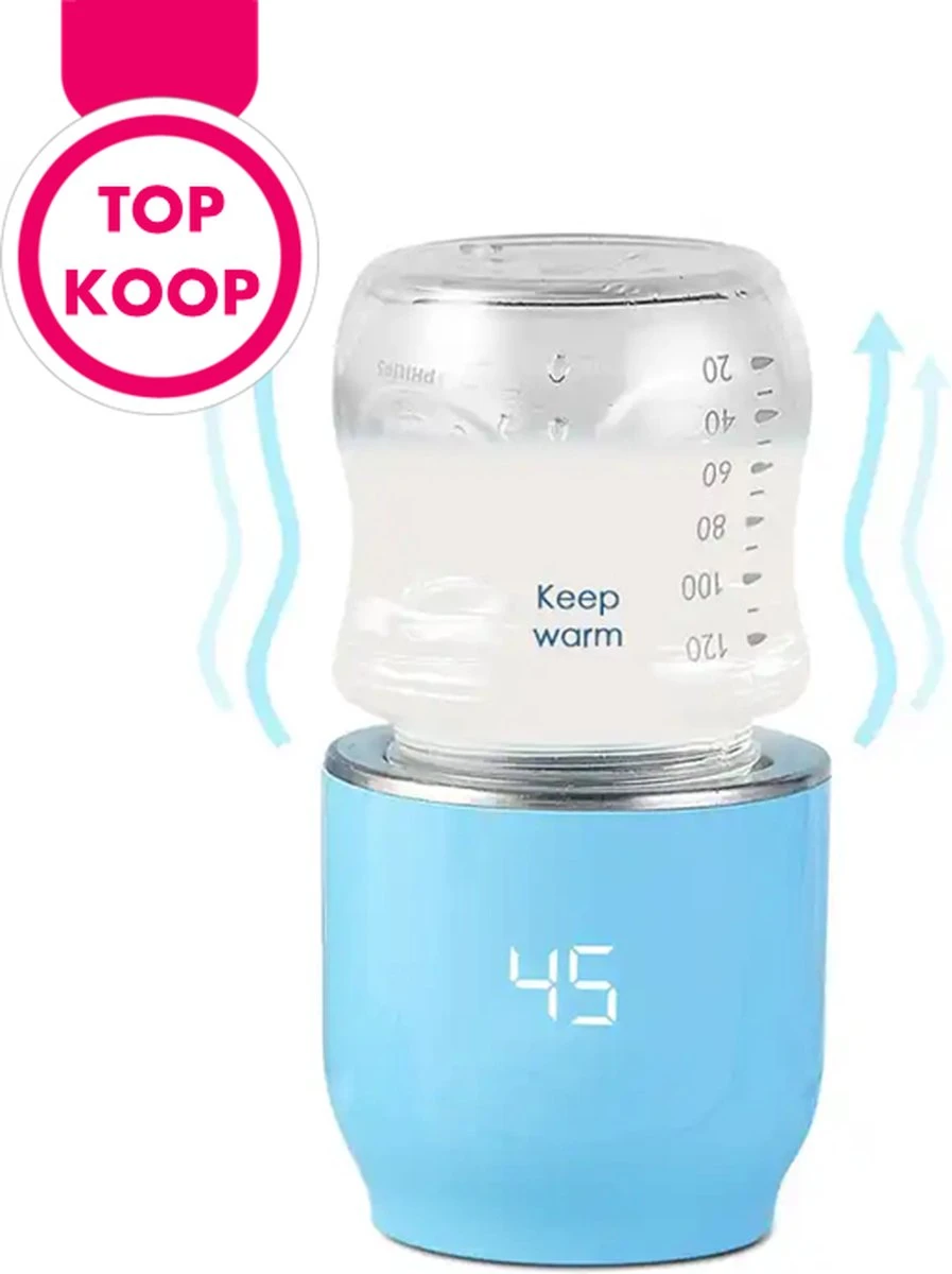 Sophie's Planet® - Draagbare Flessenverwarmer Voor Onderweg - In Vliegtuig Of Auto - Compatible Met Dr. Brown, Philips Avent, Difrax, Medela 1 Sophie's Planet® - Draagbare Flessenverwarmer Voor Onderweg - In Vliegtuig Of Auto - Compatible Met Dr. Brown, Philips Avent, Difrax, Medela