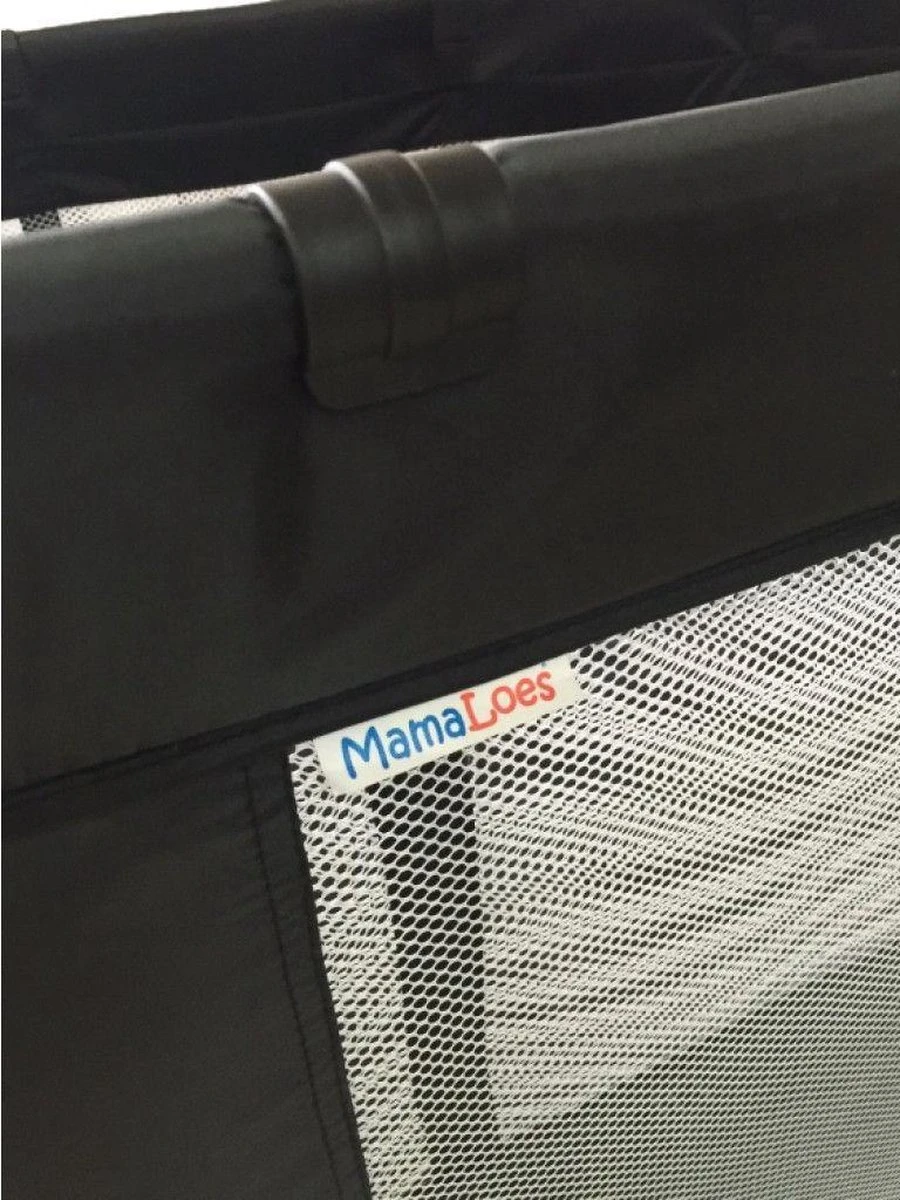 Ding Deluxe Black Campingbedje Incl. Bodemverhoger 5 Ding Deluxe Black Campingbedje Incl. Bodemverhoger - Afbeelding 5