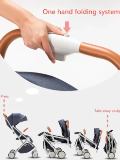 WOOSH New Buggy - Antraciet - One Hand Folding - 3 Slaapstanden - Wandelwagen Tot 25 Kg - Gratis Extra's -Babyproducten Winkel 900x1200 37