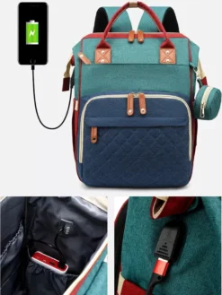 Luiertas - Rugzak - Baby - Kind - Mama - Papa - Slapen - Roze - Relaxen -Babyproducten Winkel 901x1200 7