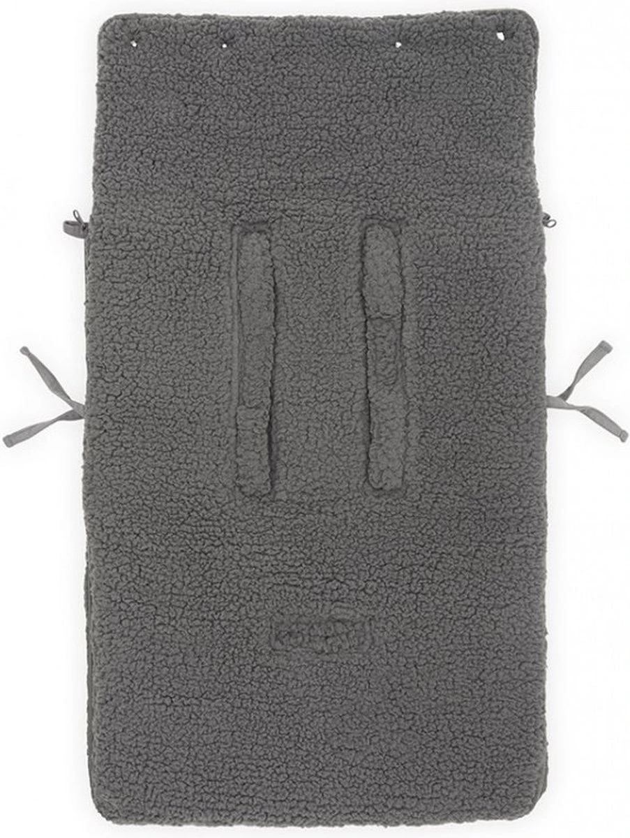 Jollein Voetenzak Voor Autostoel & Kinderwagen - Teddy - Storm Grey 16 Jollein Voetenzak Voor Autostoel & Kinderwagen - Teddy - Storm Grey - Afbeelding 16