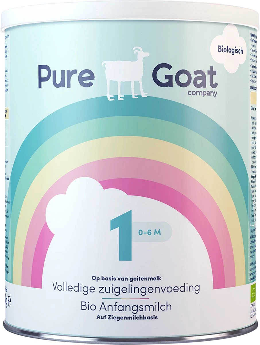 Pure Goat Company - Volledige Zuigelingenvoeding 1 - 800 Gram 11 Pure Goat Company - Volledige Zuigelingenvoeding 1 - 800 Gram - Afbeelding 11