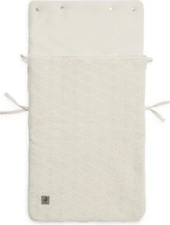 Jollein Voetenzak Voor Autostoel & Kinderwagen - River Knit - Cream White -Babyproducten Winkel 907x1200 3