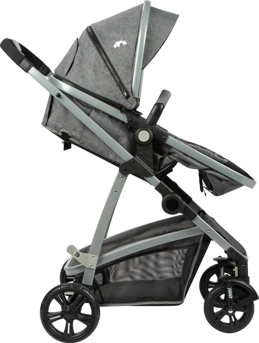 Bebeconfort Hello 2-in-1 Kinderwagen - Inclusief Reiswieg - Black Chic 12 Bebeconfort Hello 2-in-1 Kinderwagen - Inclusief Reiswieg - Black Chic - Afbeelding 12
