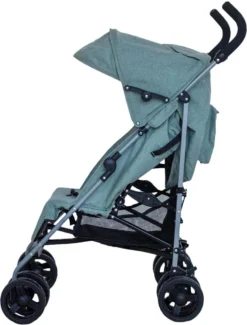 Prénatal Buggy Nijntje - Kinderwagen Met Boodschappenmand - Inklapbare Plooibuggy - Makkelijk Verstelbare Wandelwagen - Groen -Babyproducten Winkel 913x1200 3