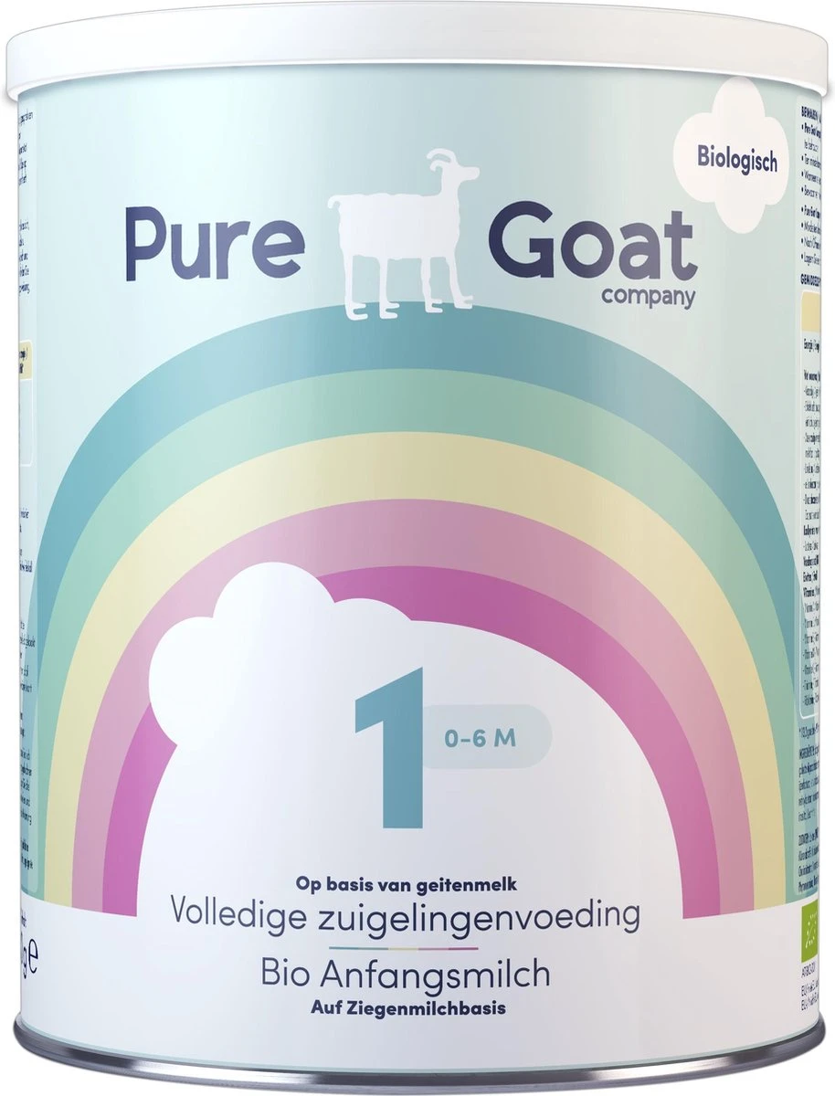Pure Goat Company - Volledige Zuigelingenvoeding 1 - 800 Gram 1 Pure Goat Company - Volledige Zuigelingenvoeding 1 - 800 Gram